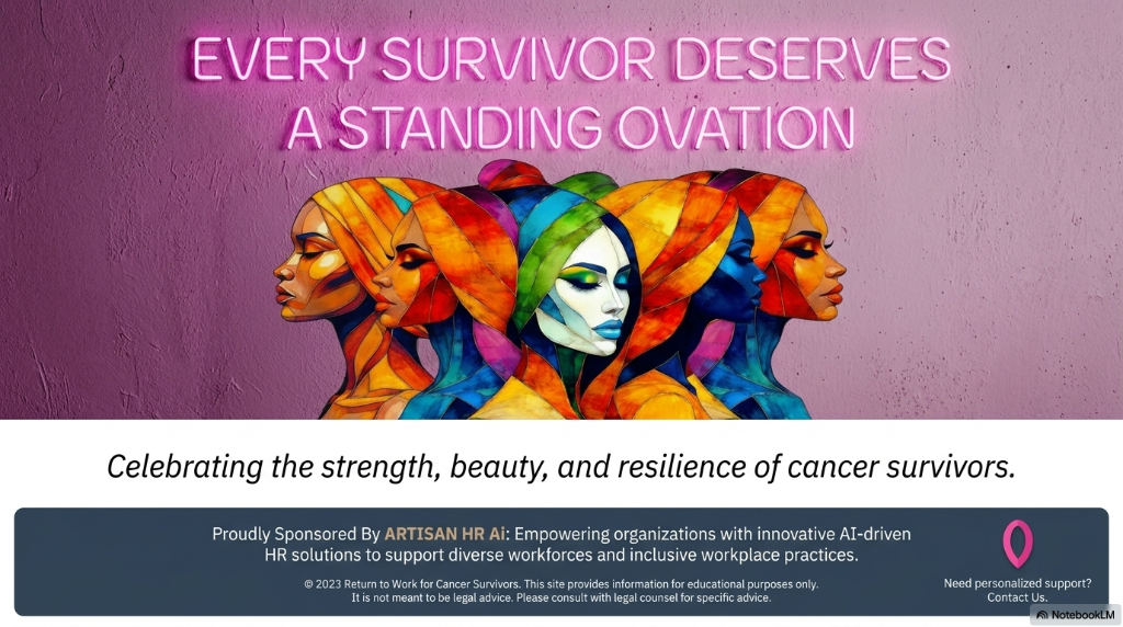 Every Survivor Deserves a Standing Ovation - Celebrating the strength, beauty, and resilience of cancer survivors