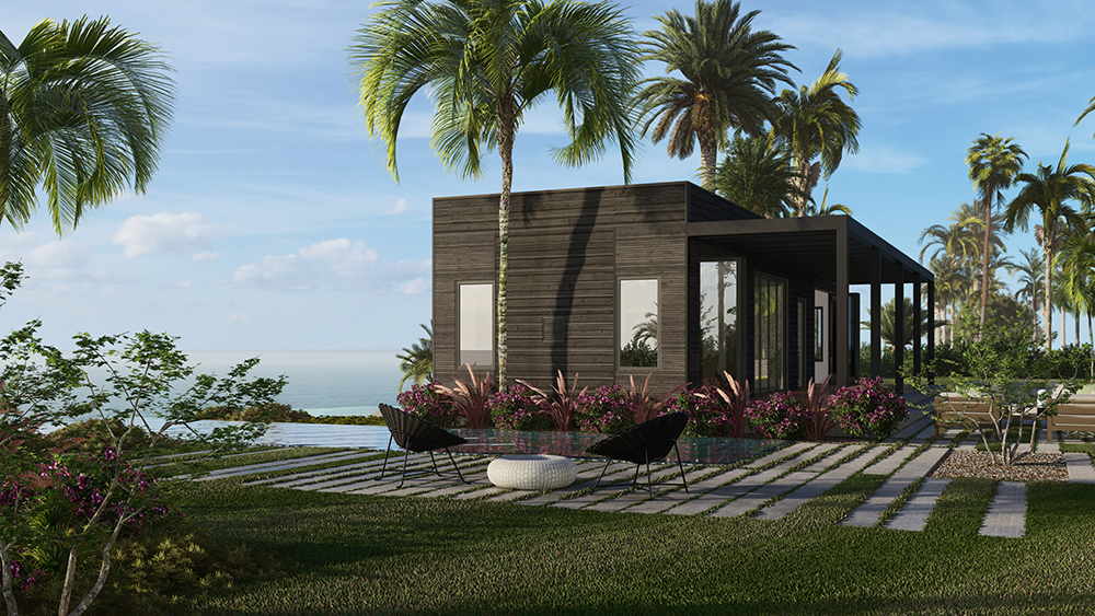 GreenLux Model 23 — 1 Bedroom, 690 sq ft