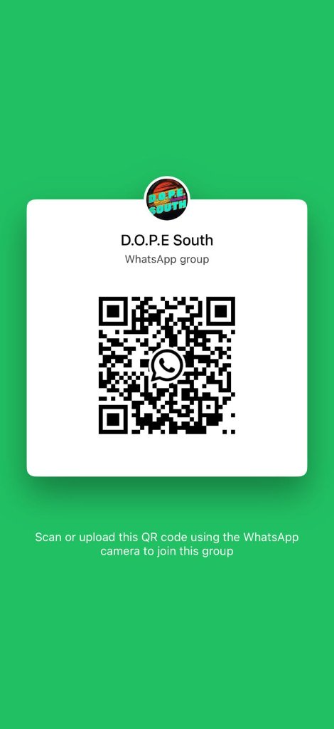 D.O.P.E South WhatsApp QR Code