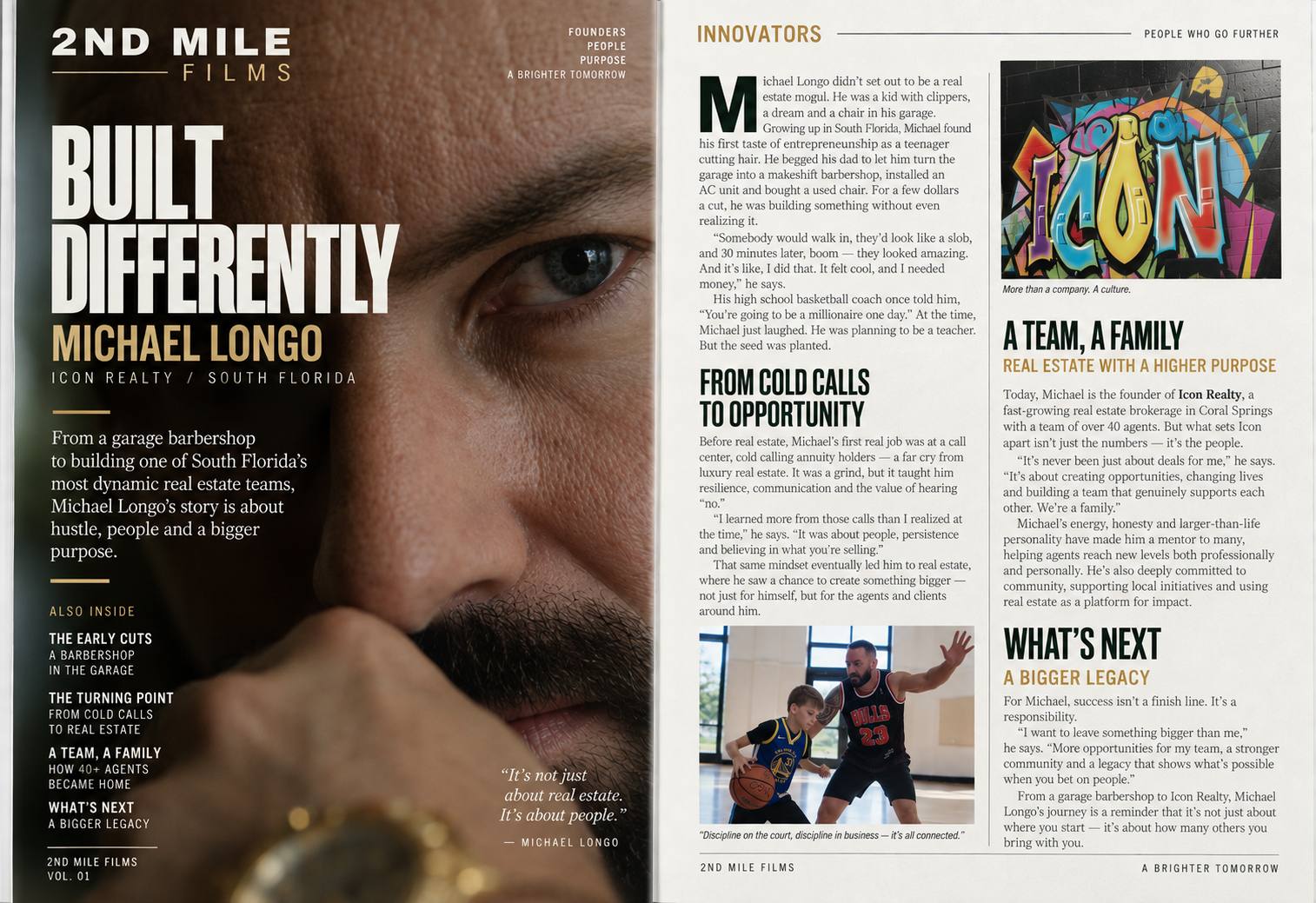 Michael Longo — Built Differently
