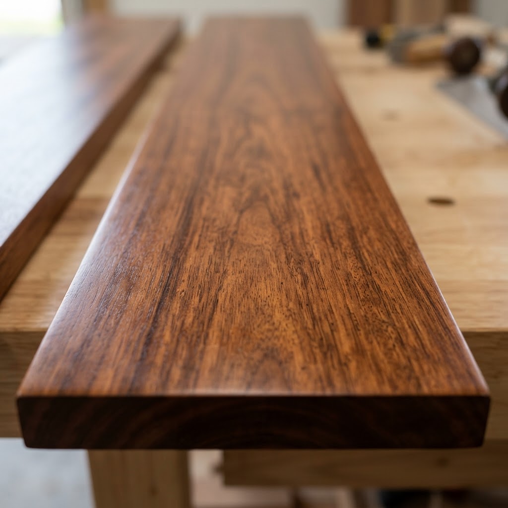 Apitong / Keruing finished surface