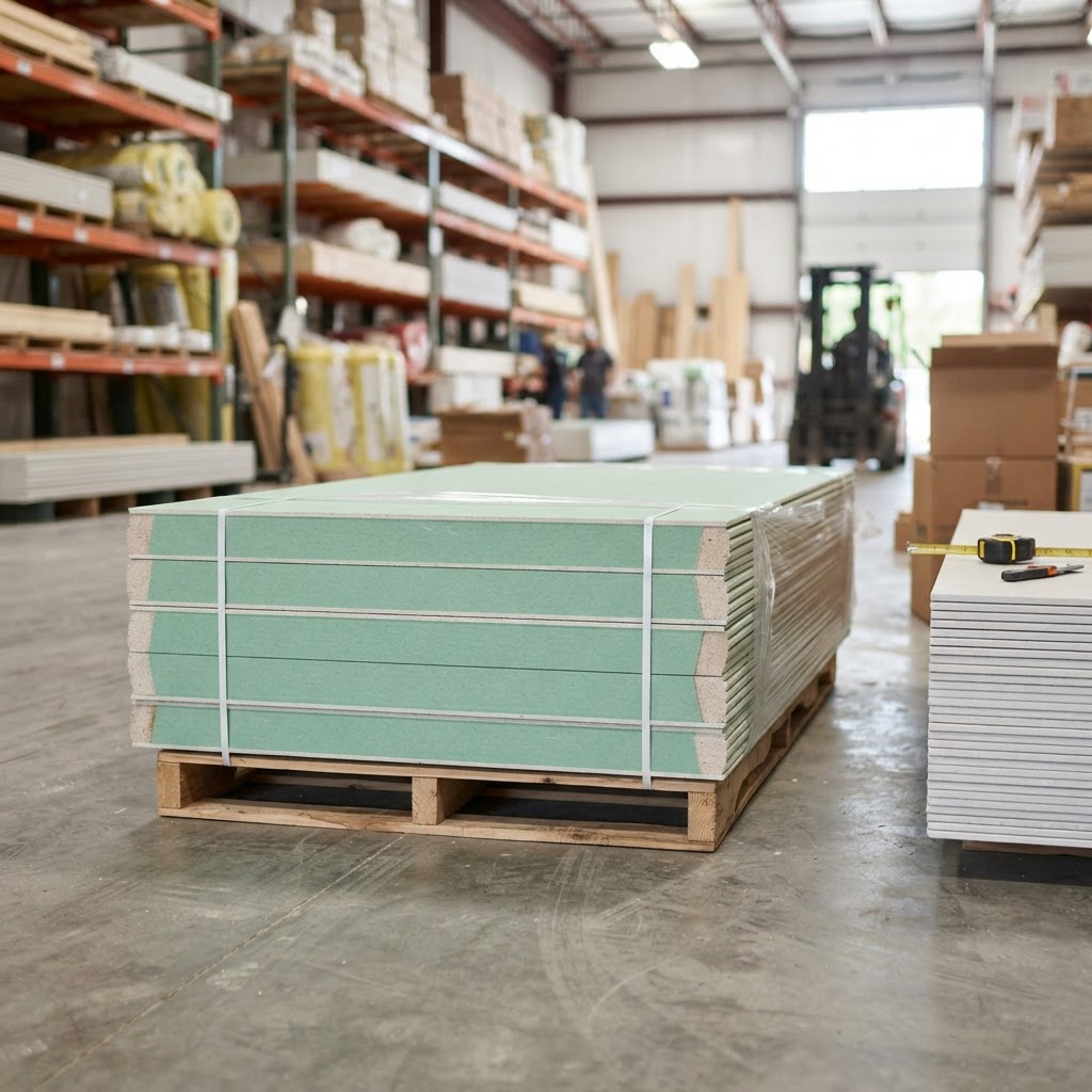 Moisture-Resistant Drywall - building material