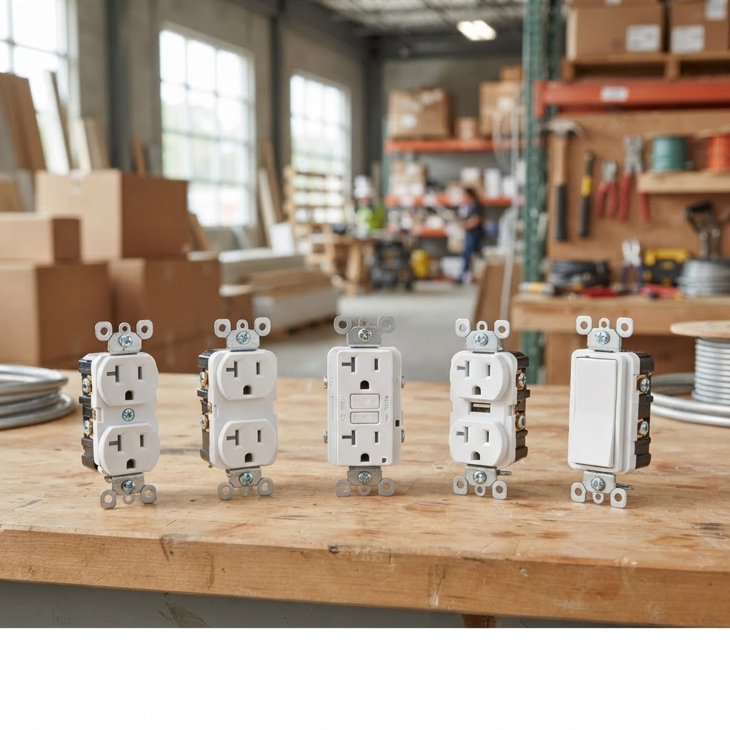 Electrical Outlets & Receptacles - building material