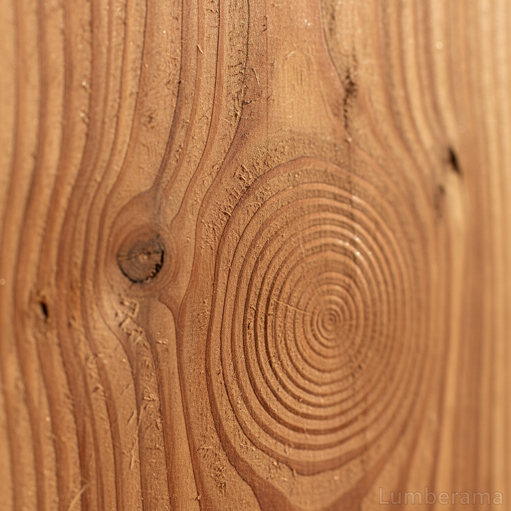 Western Red Cedar wood grain detail