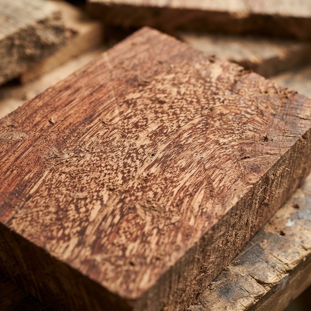 Leopardwood wood grain