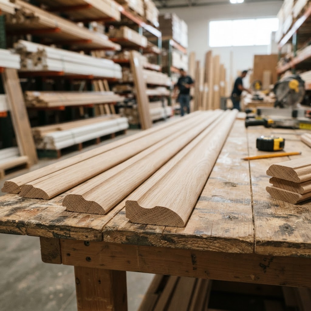 Shoe Molding - building material