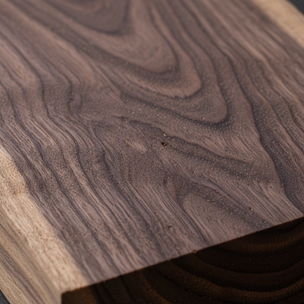 Walnut wood grain