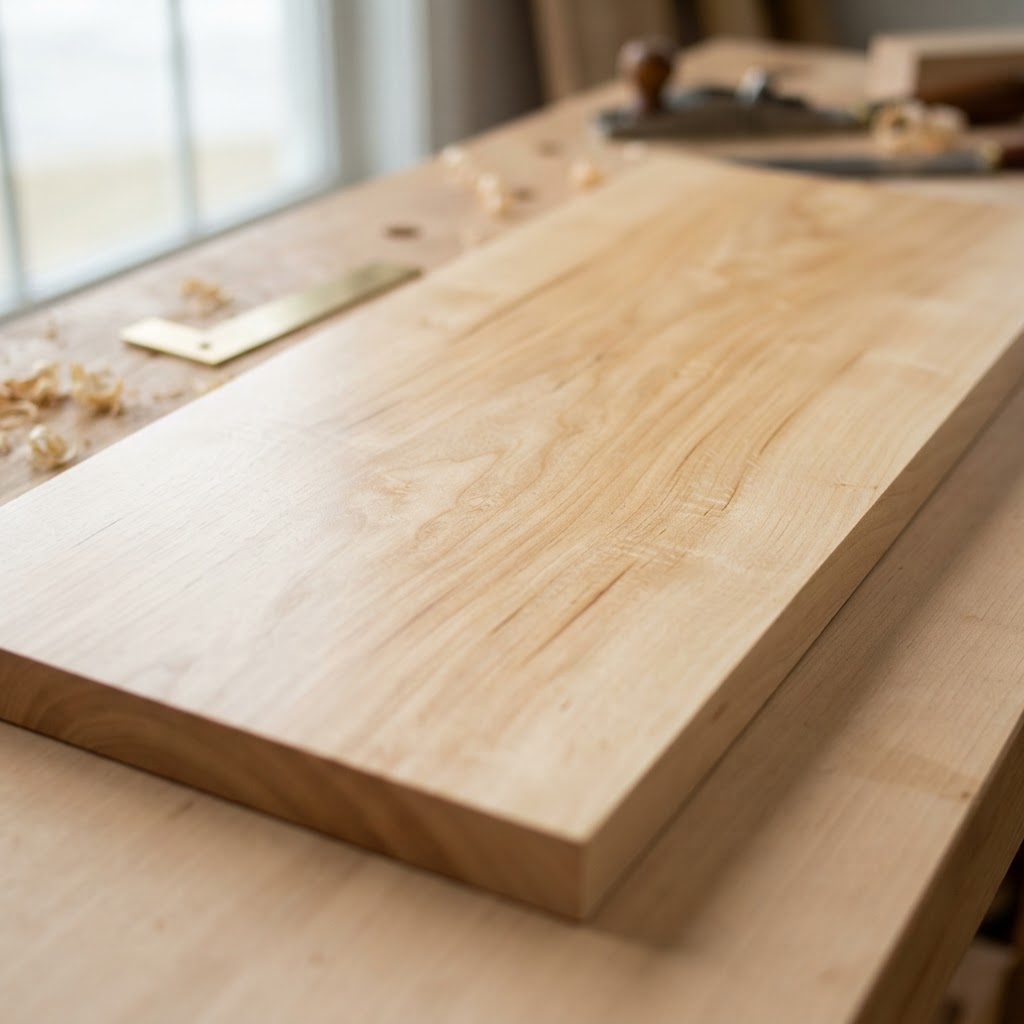 Sycamore finished surface