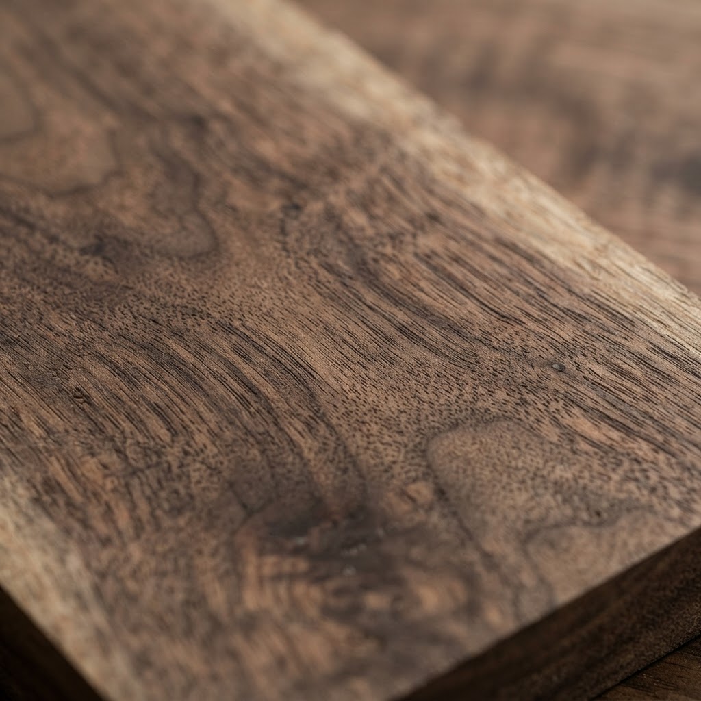 Clear Walnut wood grain