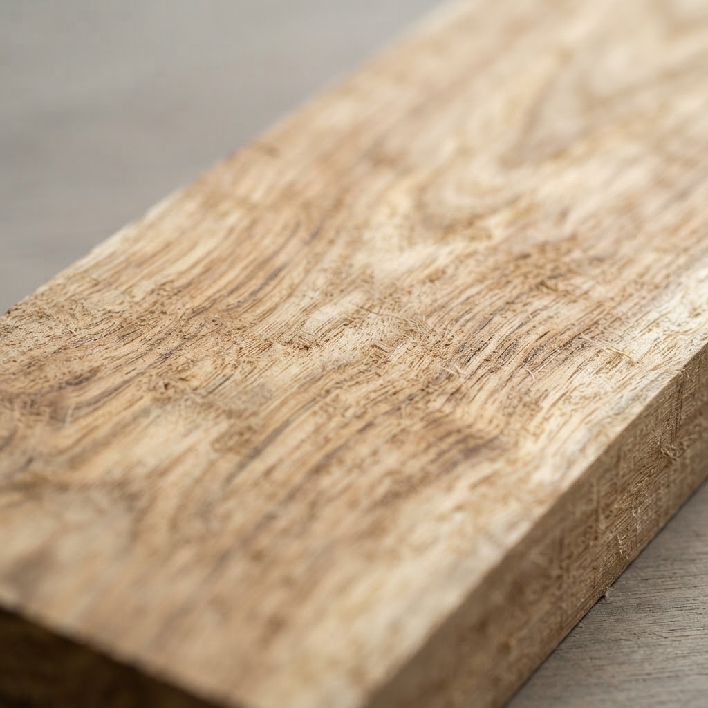 Rubberwood wood grain