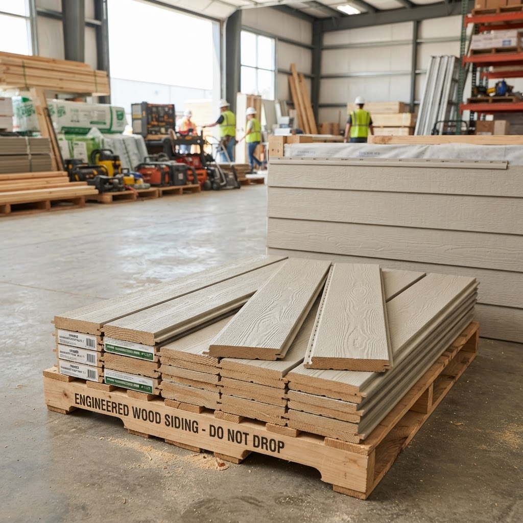 Engineered Wood Siding - building material