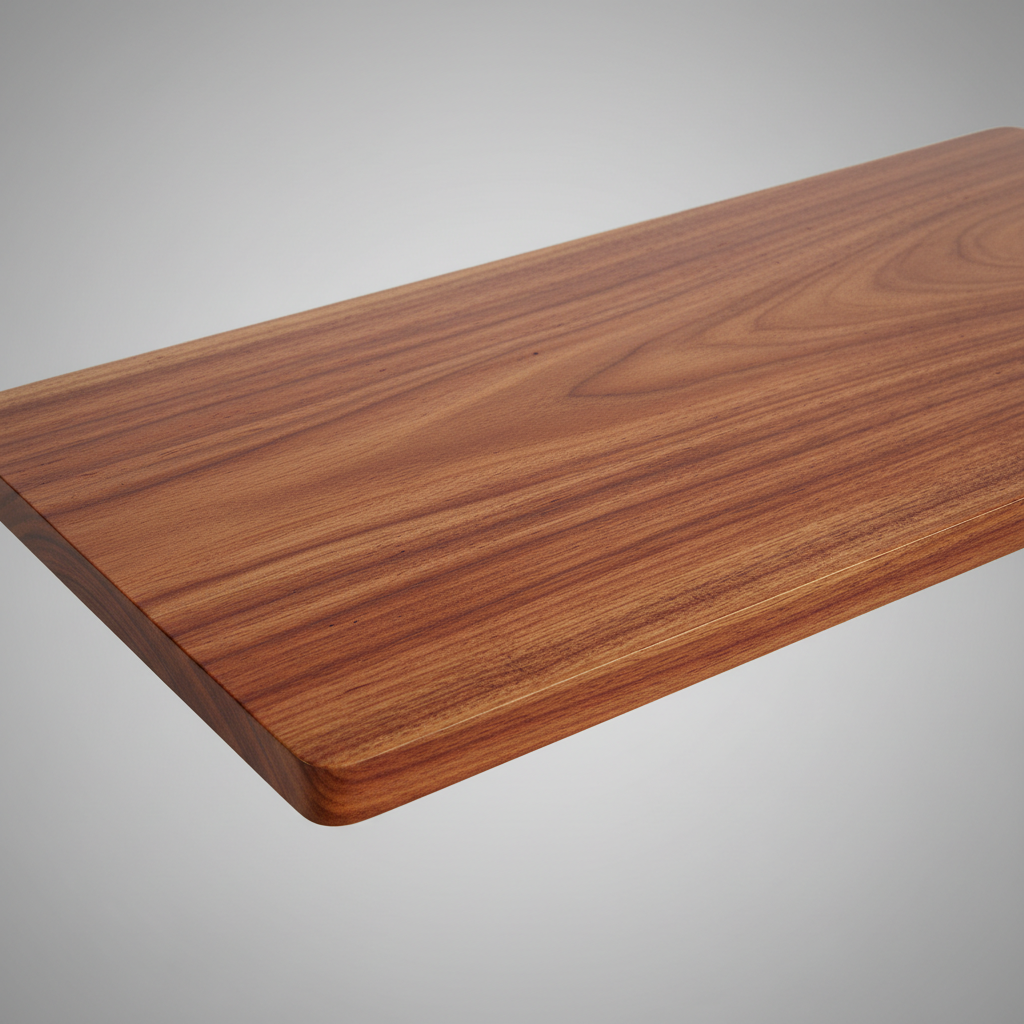 Acacia finished surface