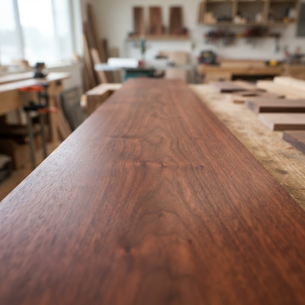 Massaranduba finished surface