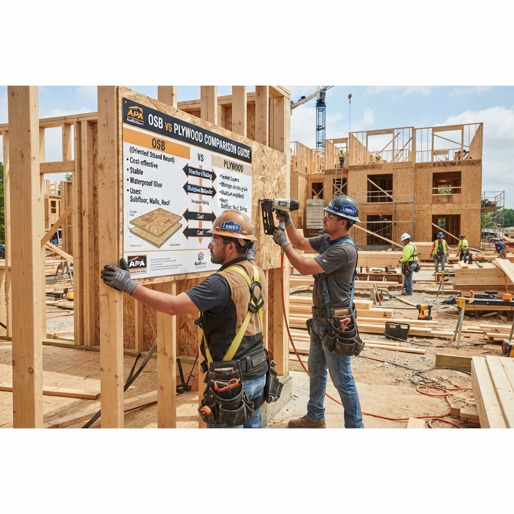 OSB vs Plywood Comparison Guide — Lumberama