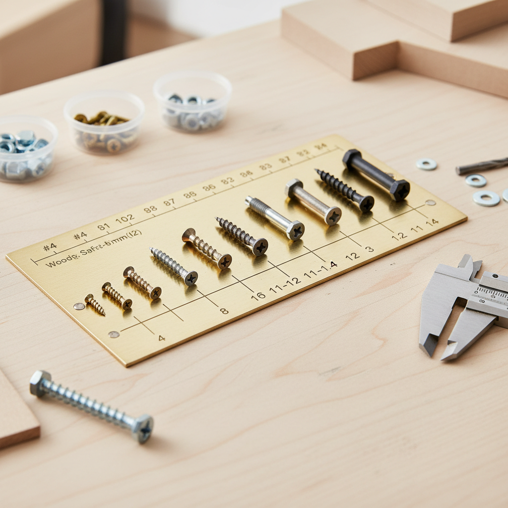Wood Screw Size Chart and Guide — Lumberama Wood Screw Size Chart and Guide — Lumberama
