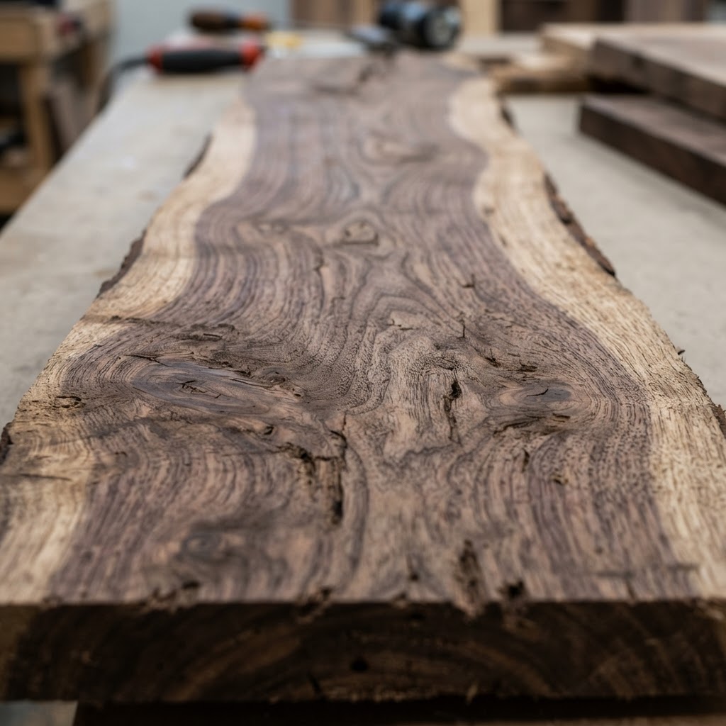 Rustic Walnut wood grain