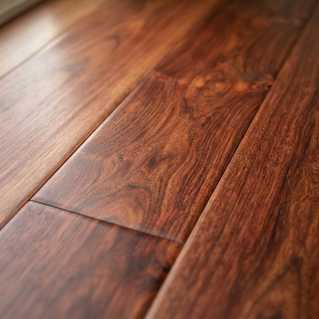 Santos Mahogany Flooring installed