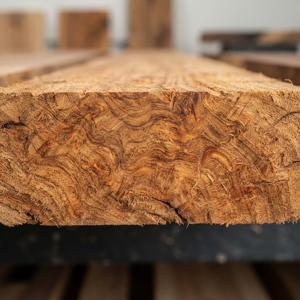 Golden Mahogany Decking wood grain
