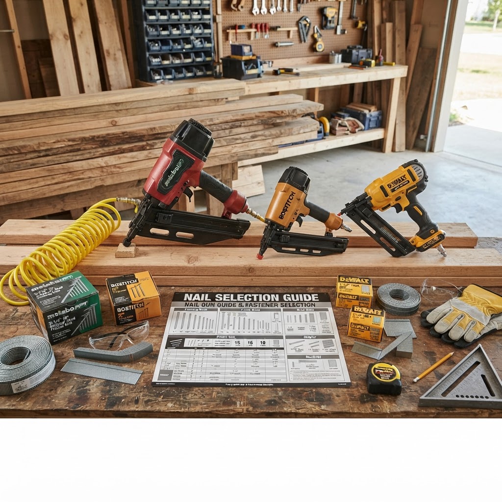 Nail Gun and Nail Selection Guide — Lumberama Nail Gun and Nail Selection Guide — Lumberama