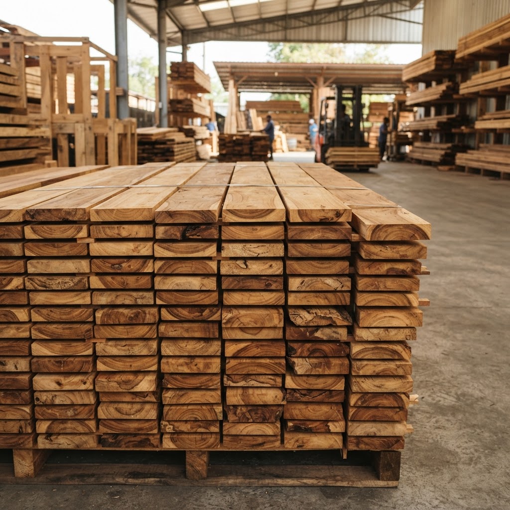 Teak wood