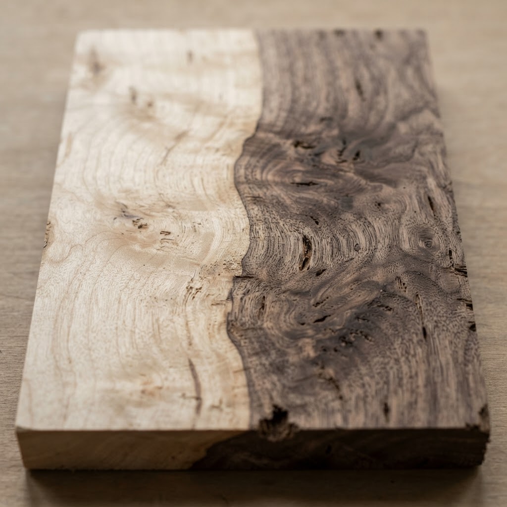 Mixed Maple/Walnut wood grain