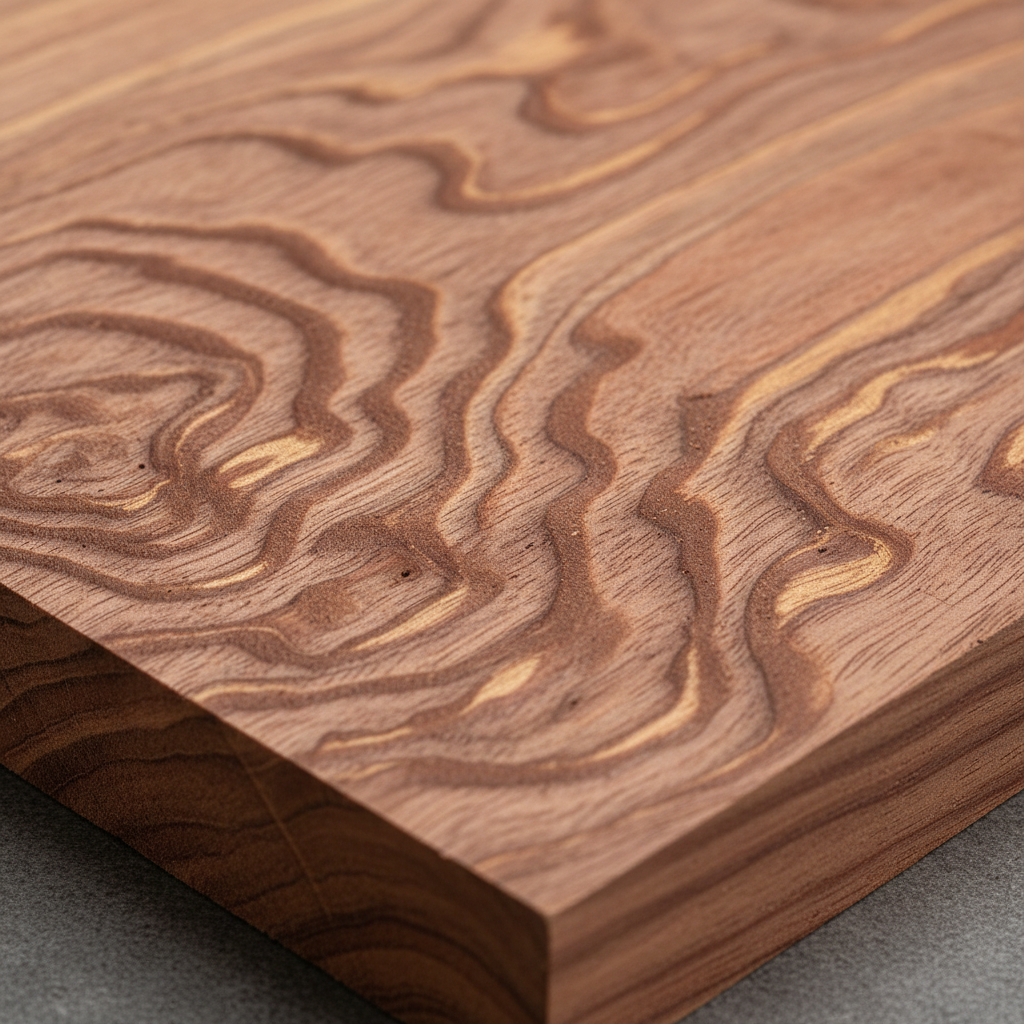 African Mahogany / Khaya wood grain