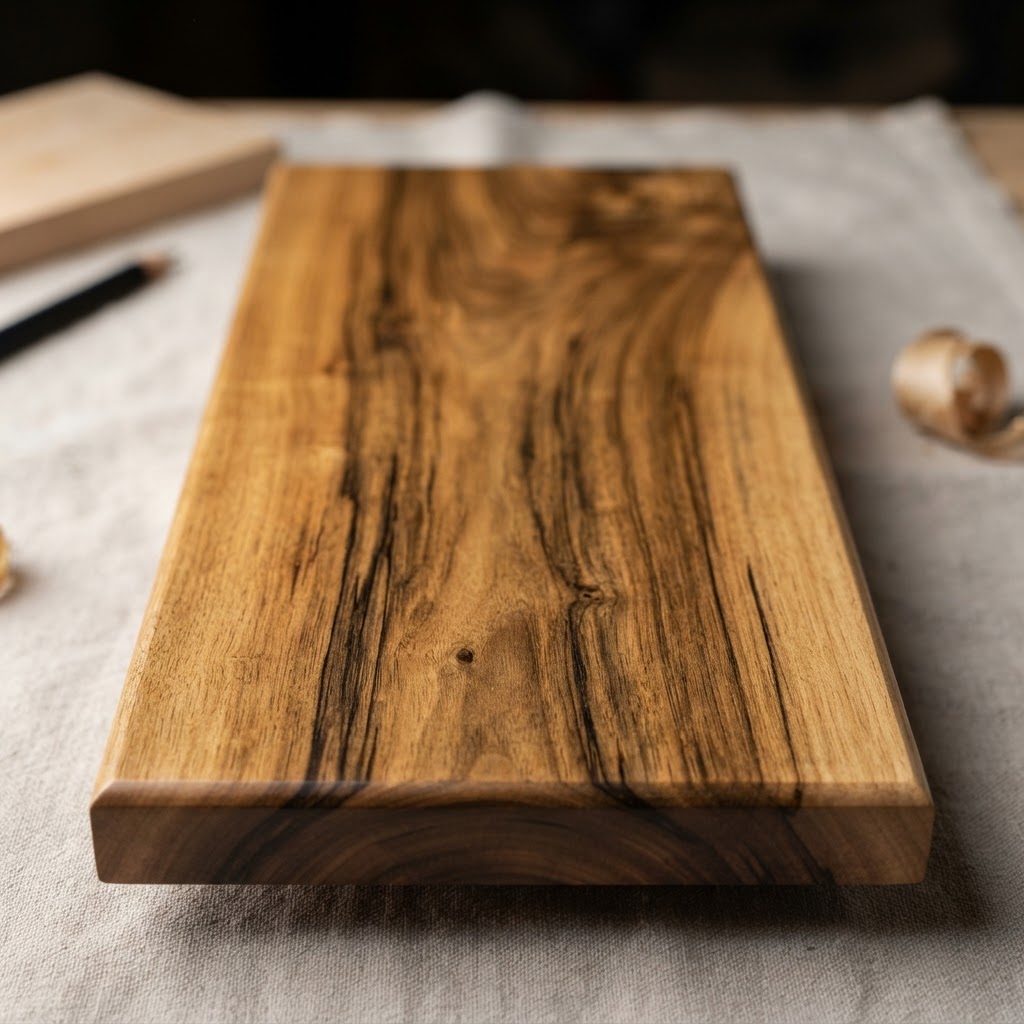 Black Limba finished surface