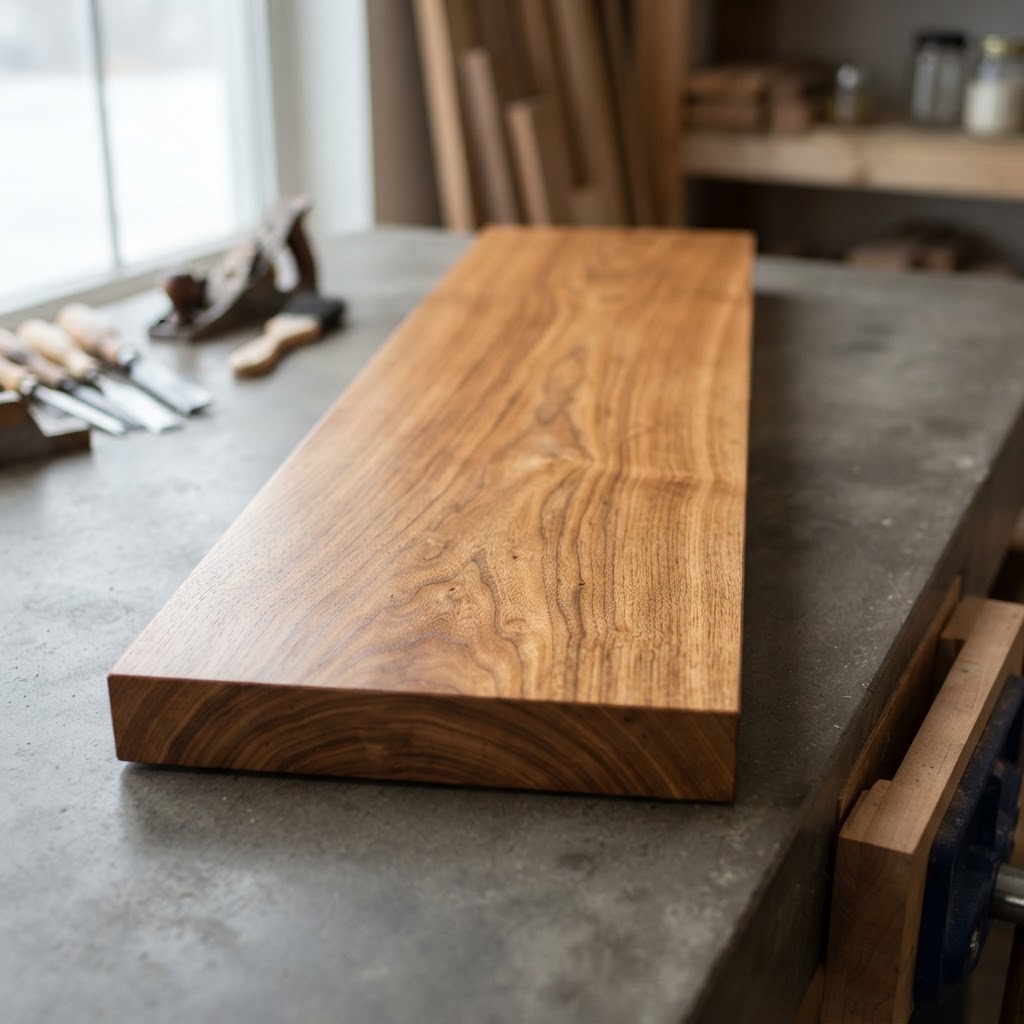 Catalpa finished surface