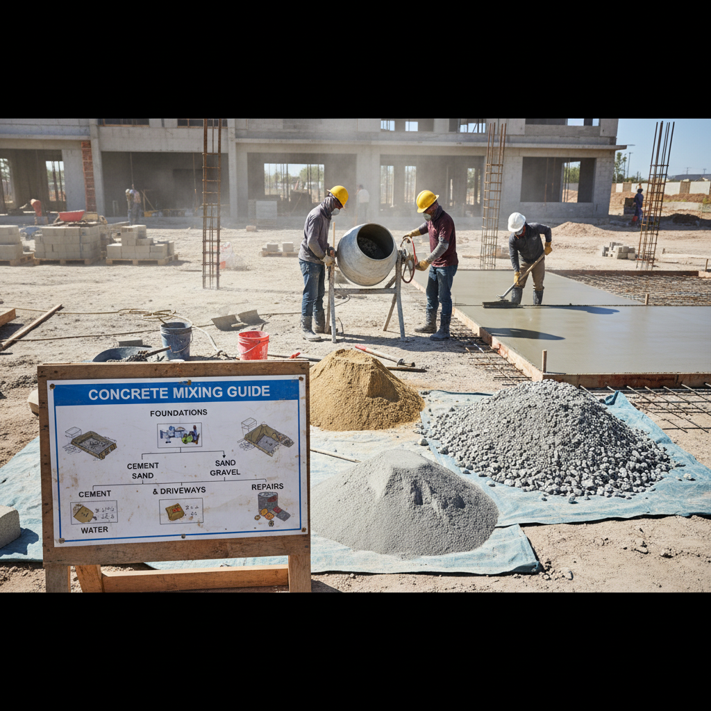 Concrete Types and Mixing Guide — Lumberama
