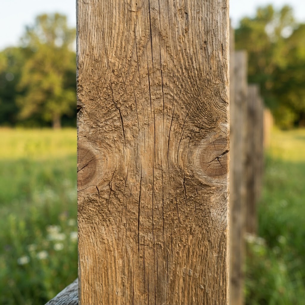 White Oak Fencing installed