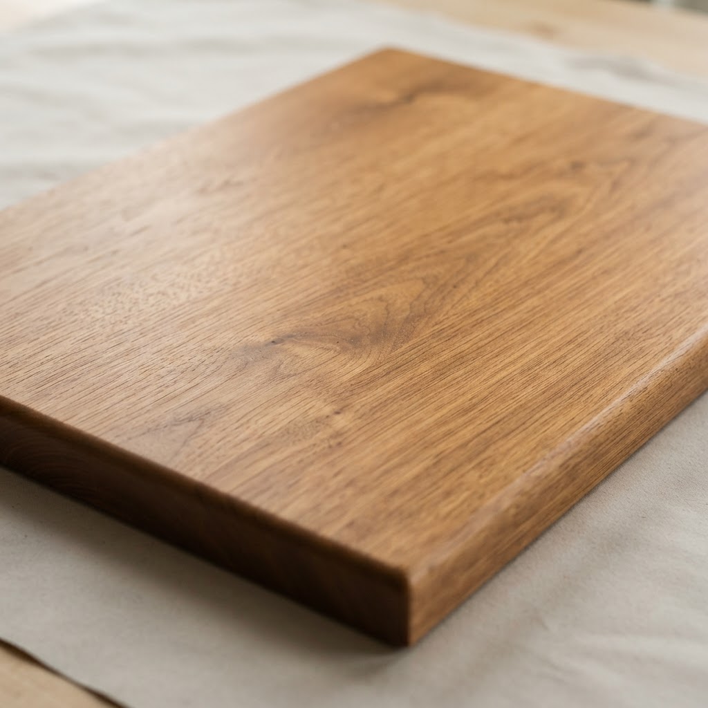 Chestnut finished surface