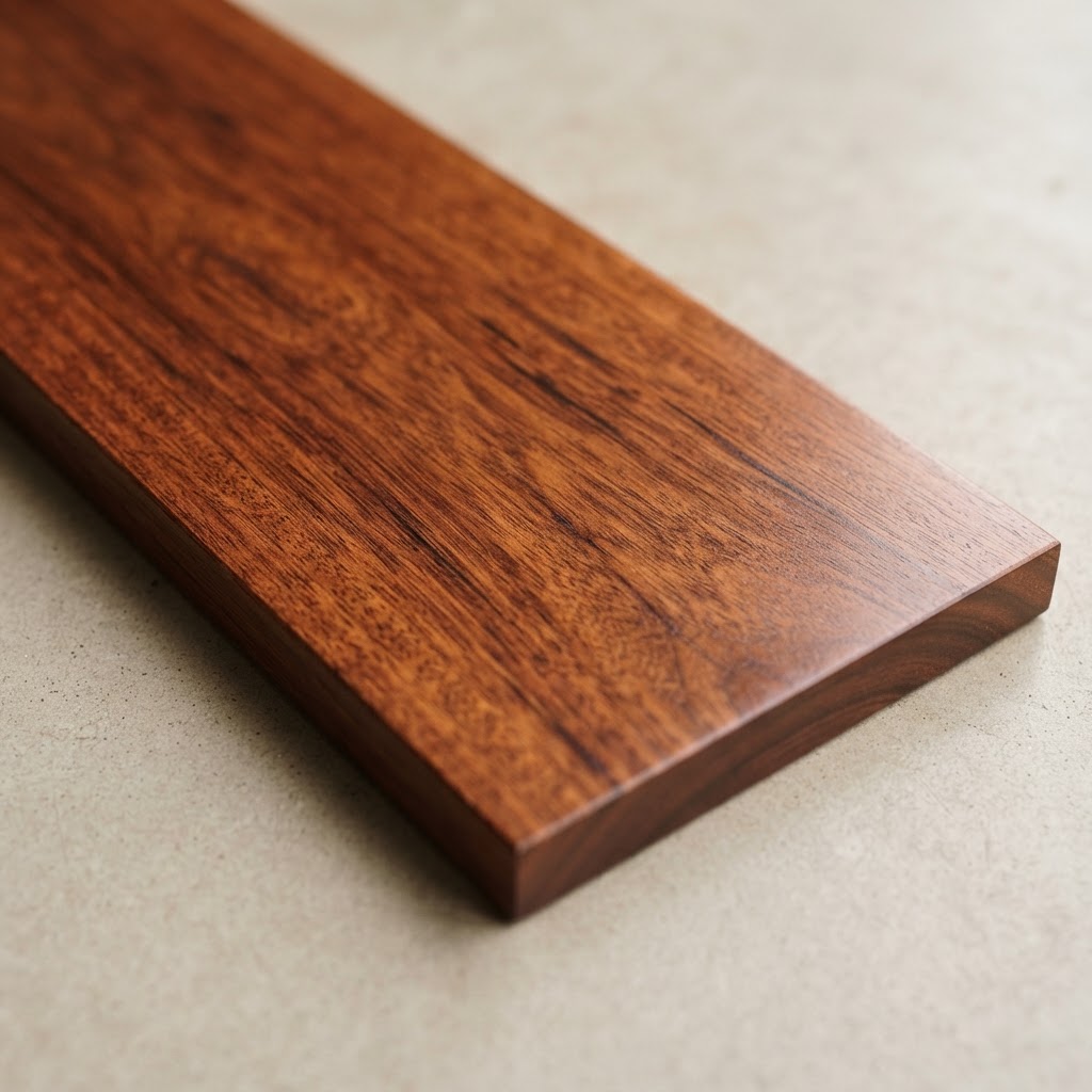 Merbau finished surface