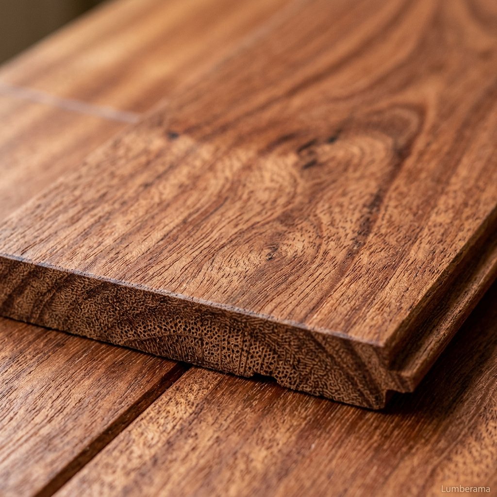 Sapele Flooring wood grain