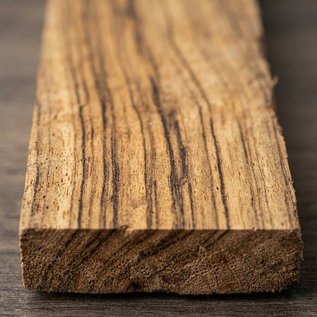 Zebrawood wood grain