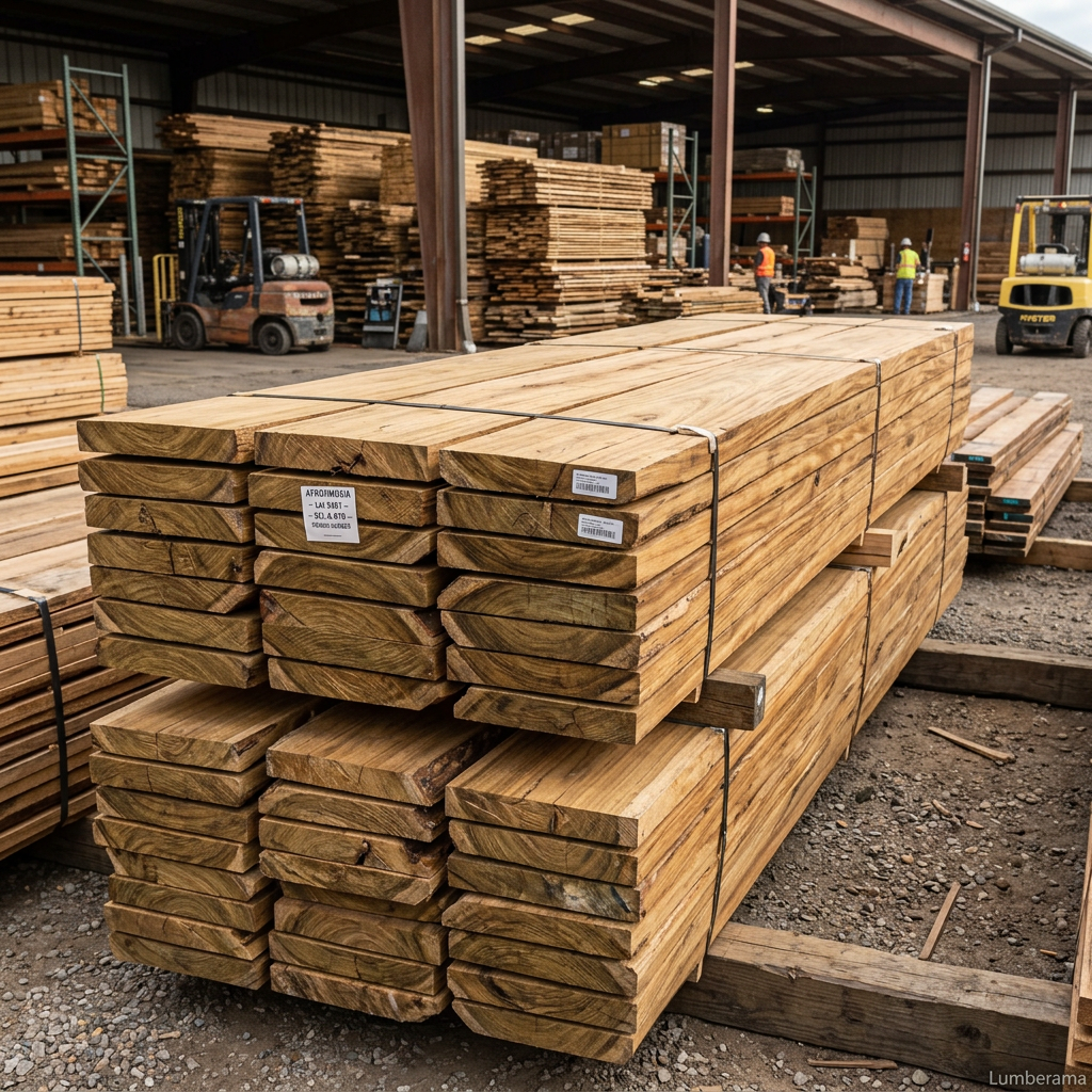 Afrormosia wood