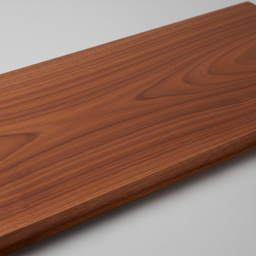 African Mahogany / Khaya finished surface