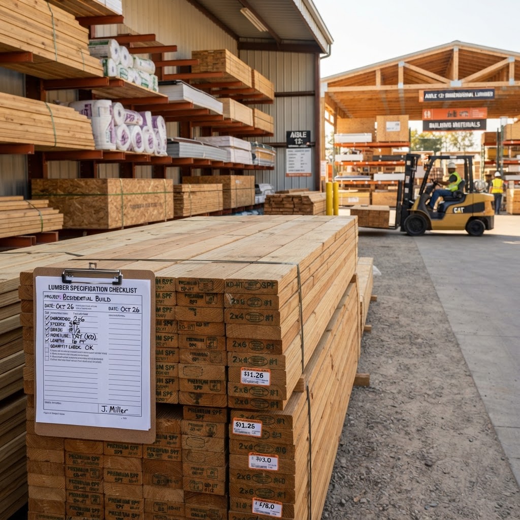 Lumber Specification Checklist — Lumberama