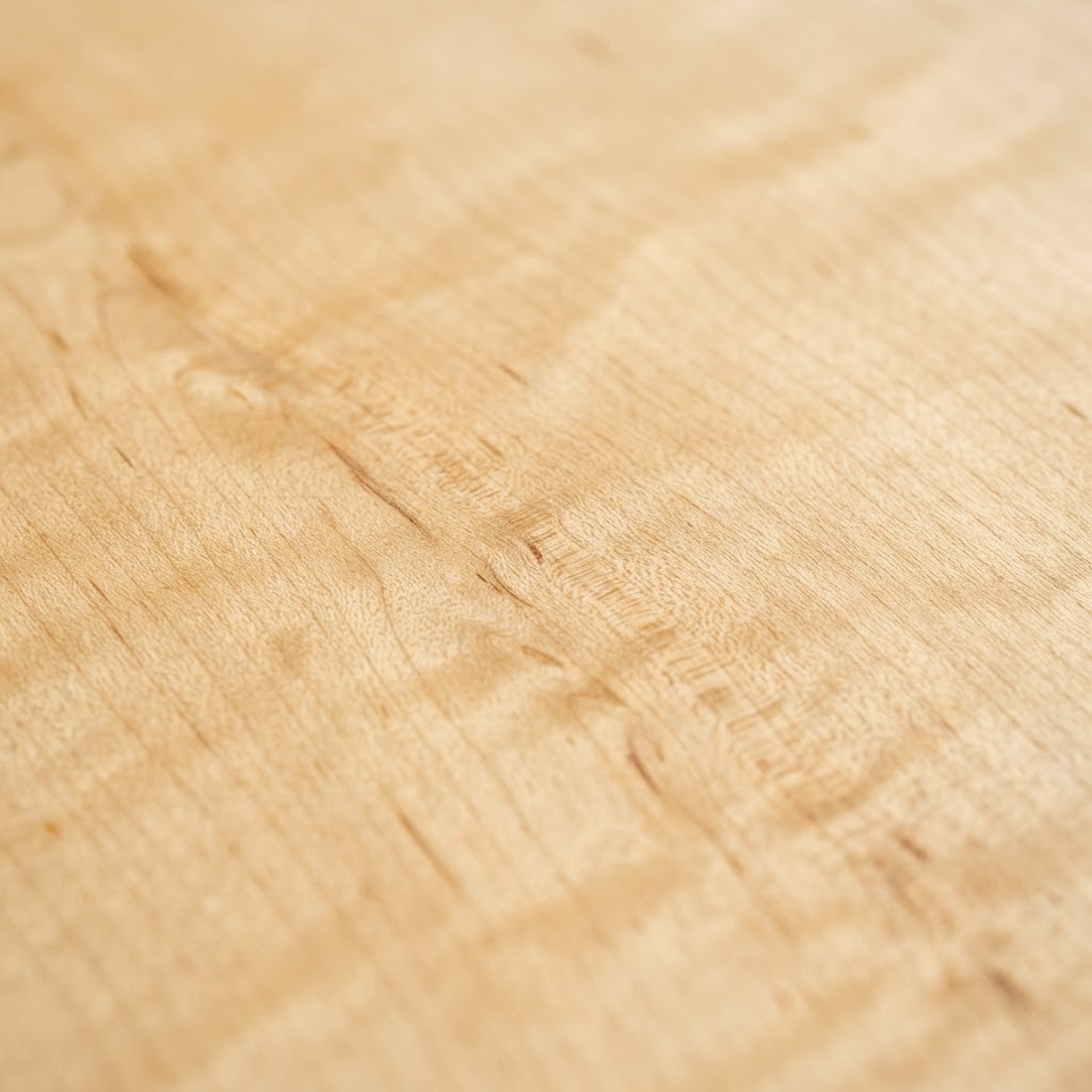 Hard Maple wood grain detail