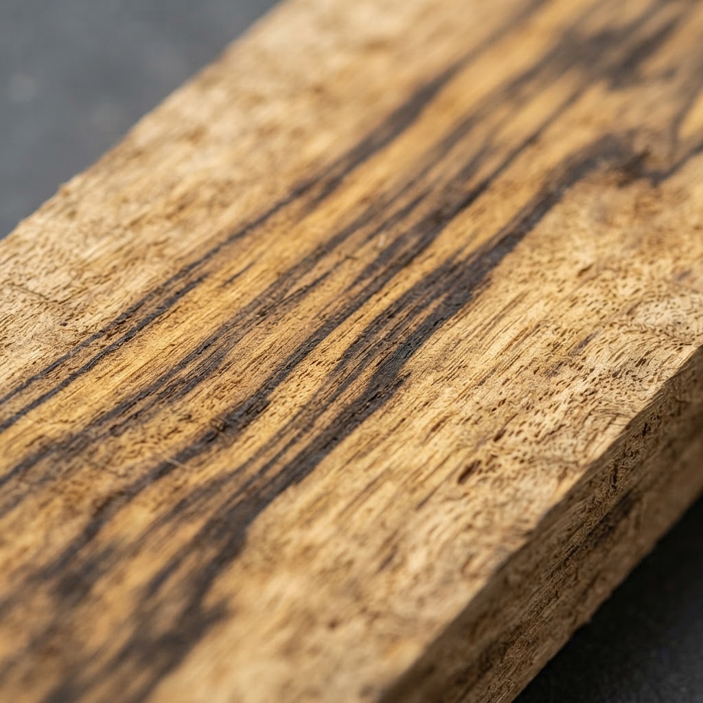 Black Limba wood grain