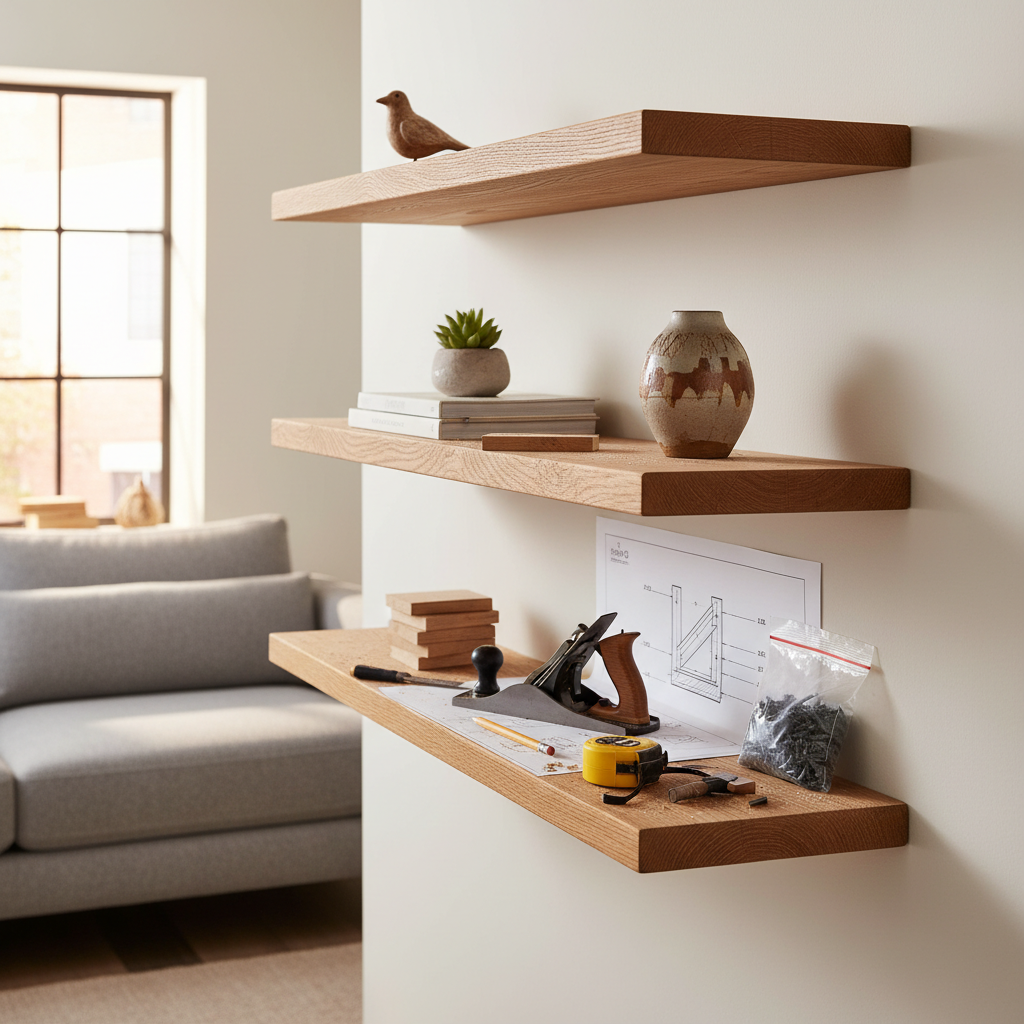 How to Build Floating Shelves | Lumberama How to Build Floating Shelves | Lumberama