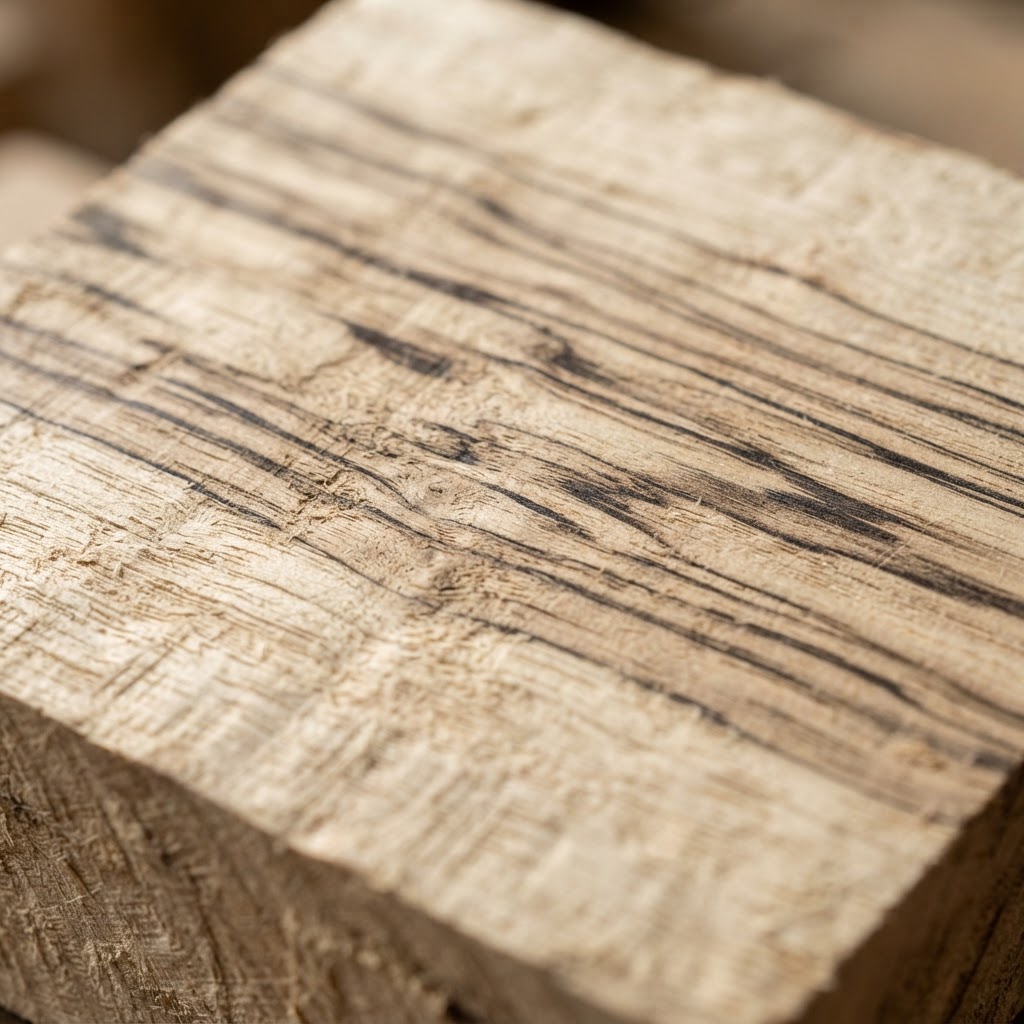 White Limba wood grain