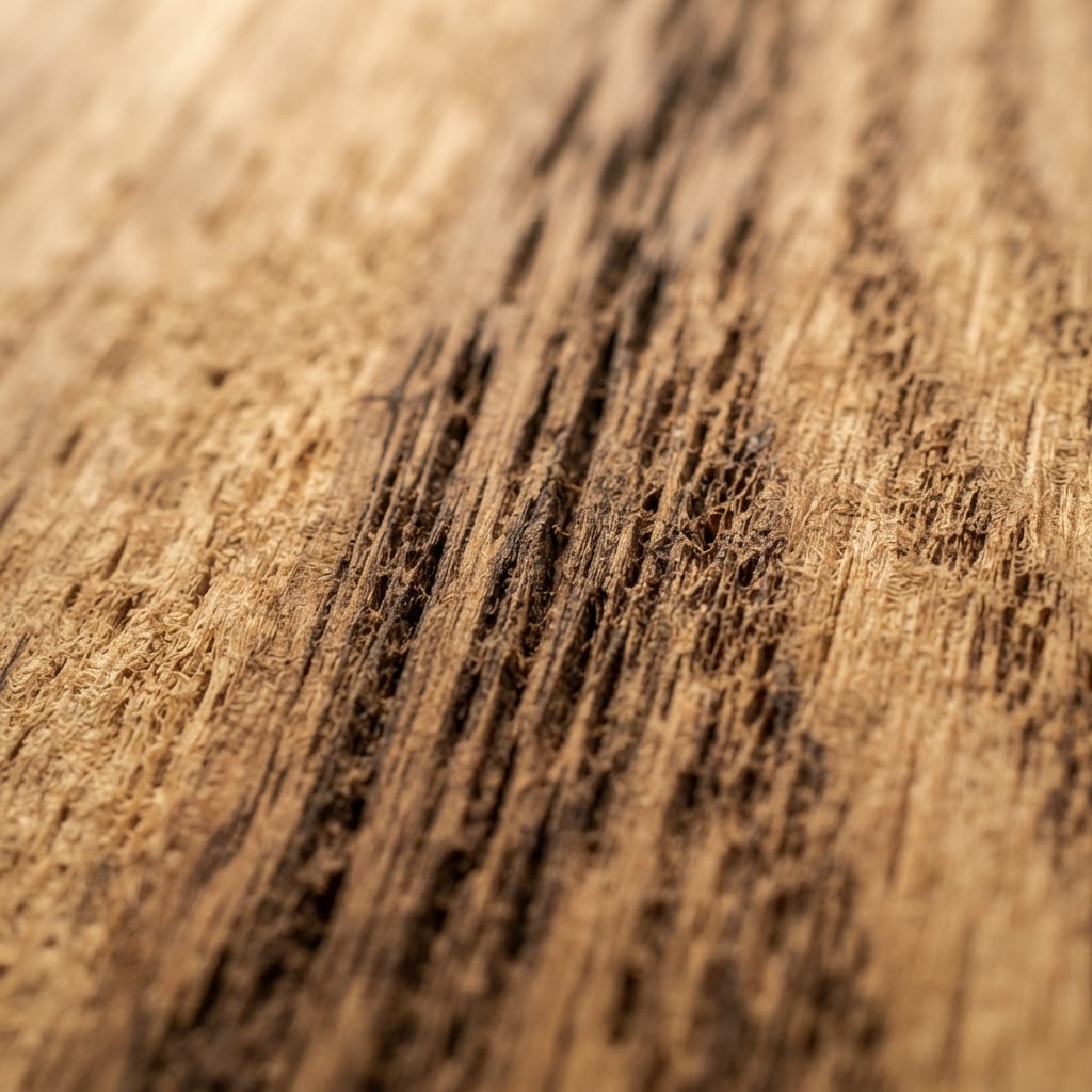Oak hardwood lumber