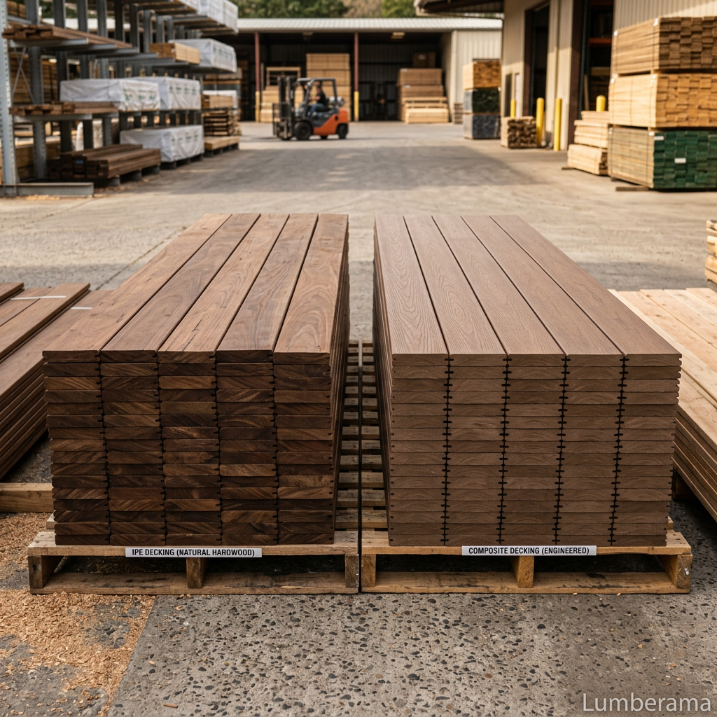 Ipe vs Composite Decking comparison