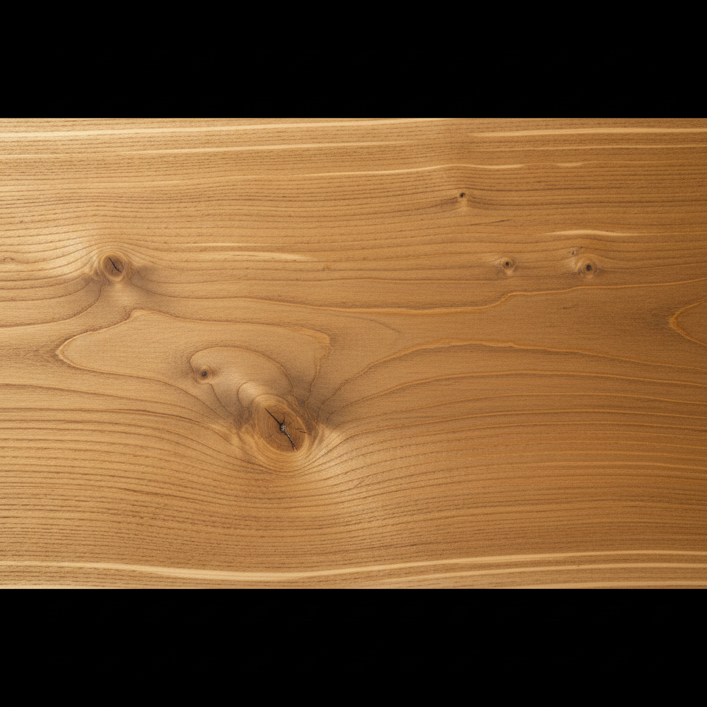 Rustic Maple finished surface