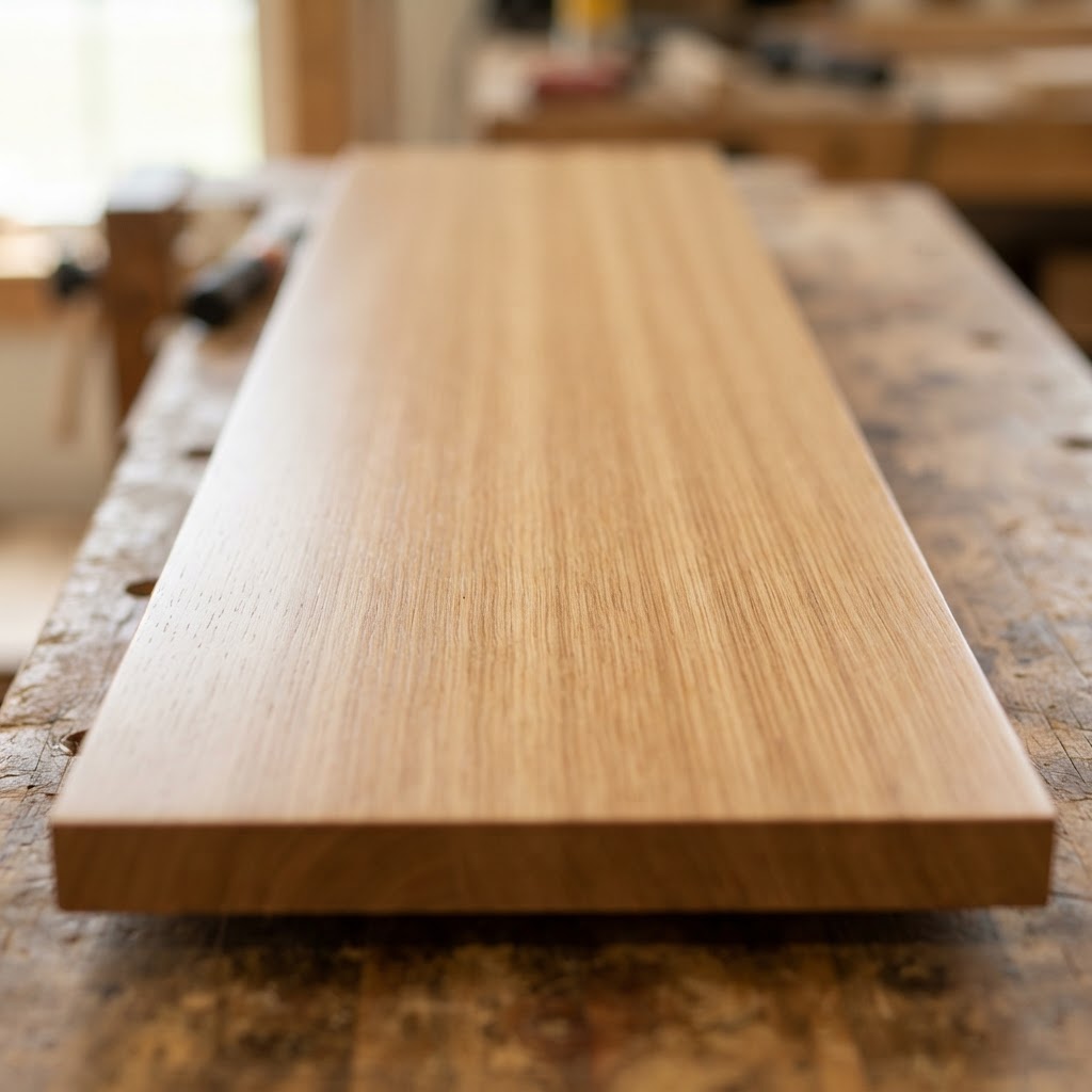 Rift Sawn White Oak finished surface