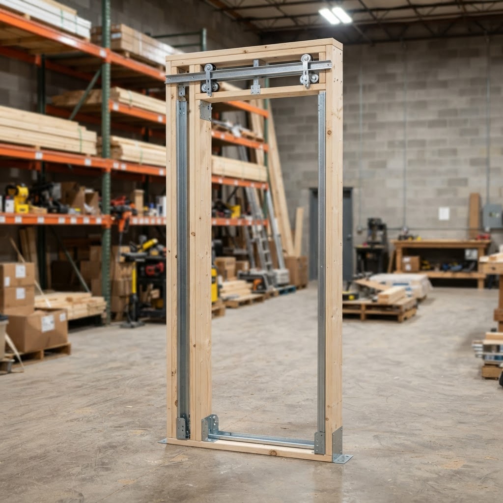 Pocket Door Frame Kit - building material