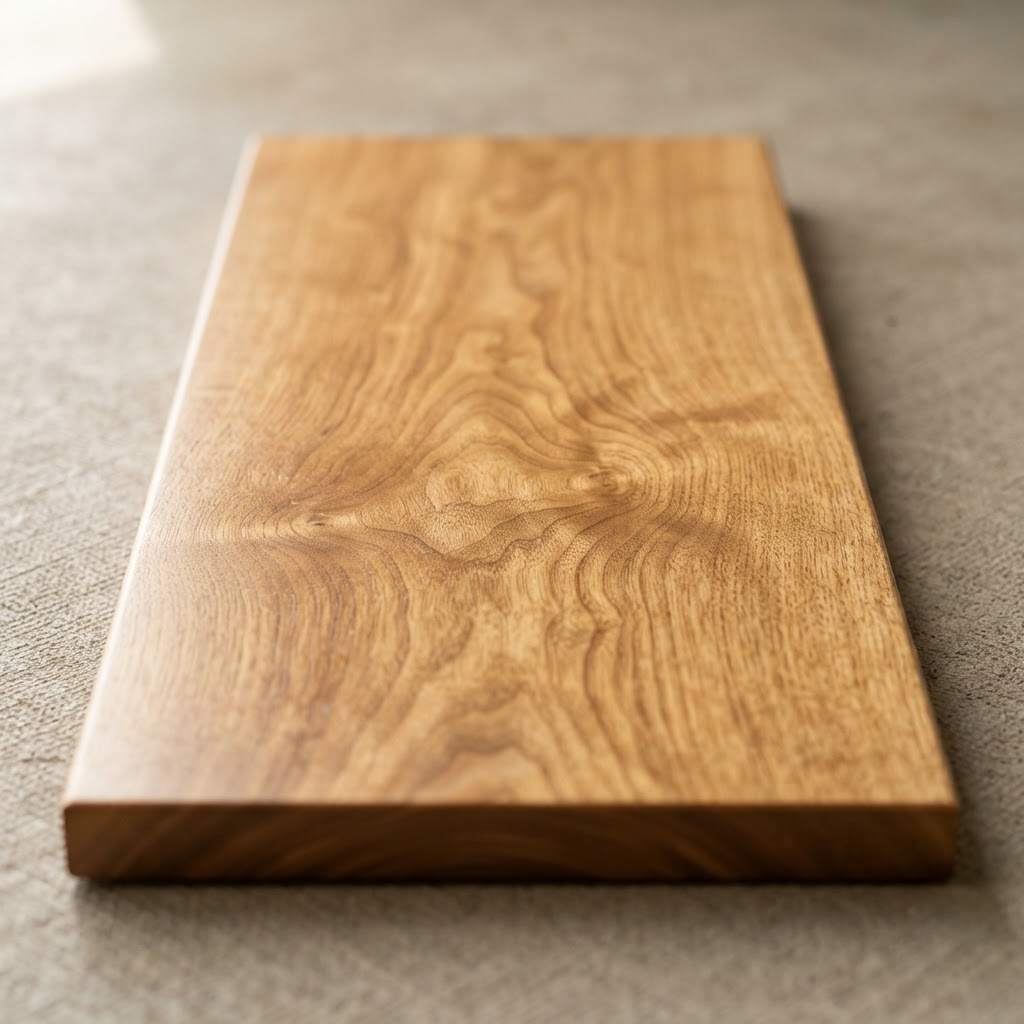 Elm finished surface