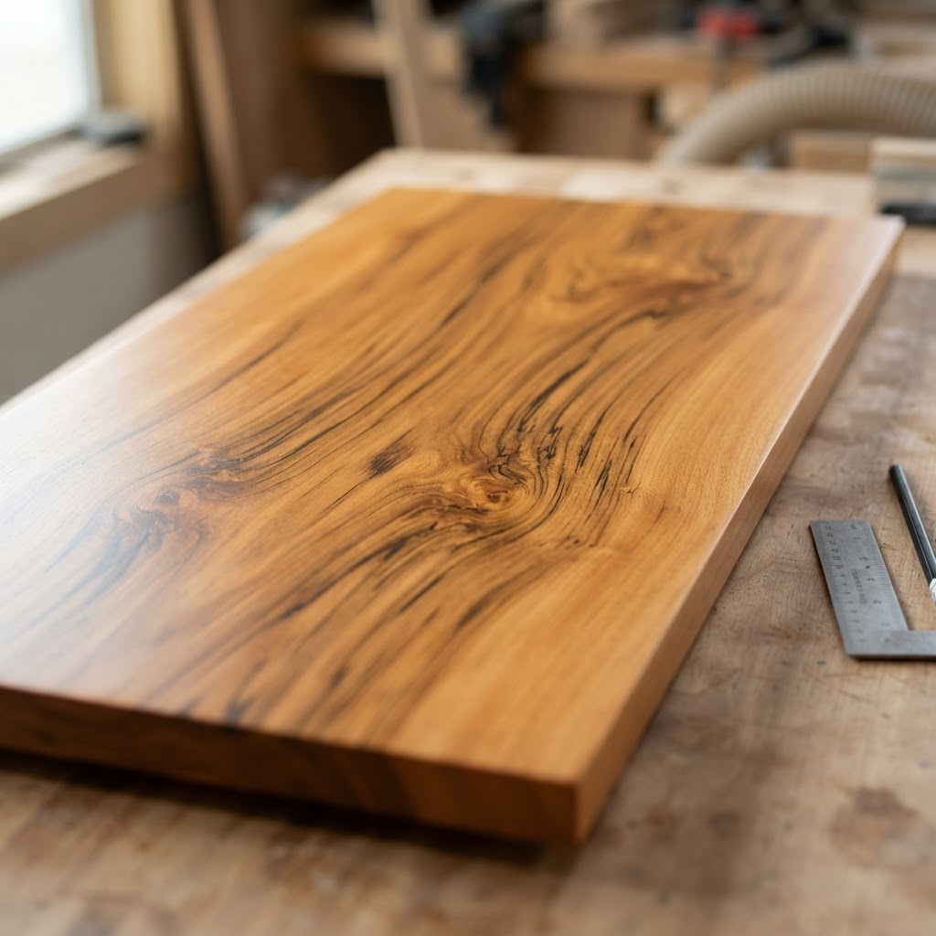 Persimmon finished surface