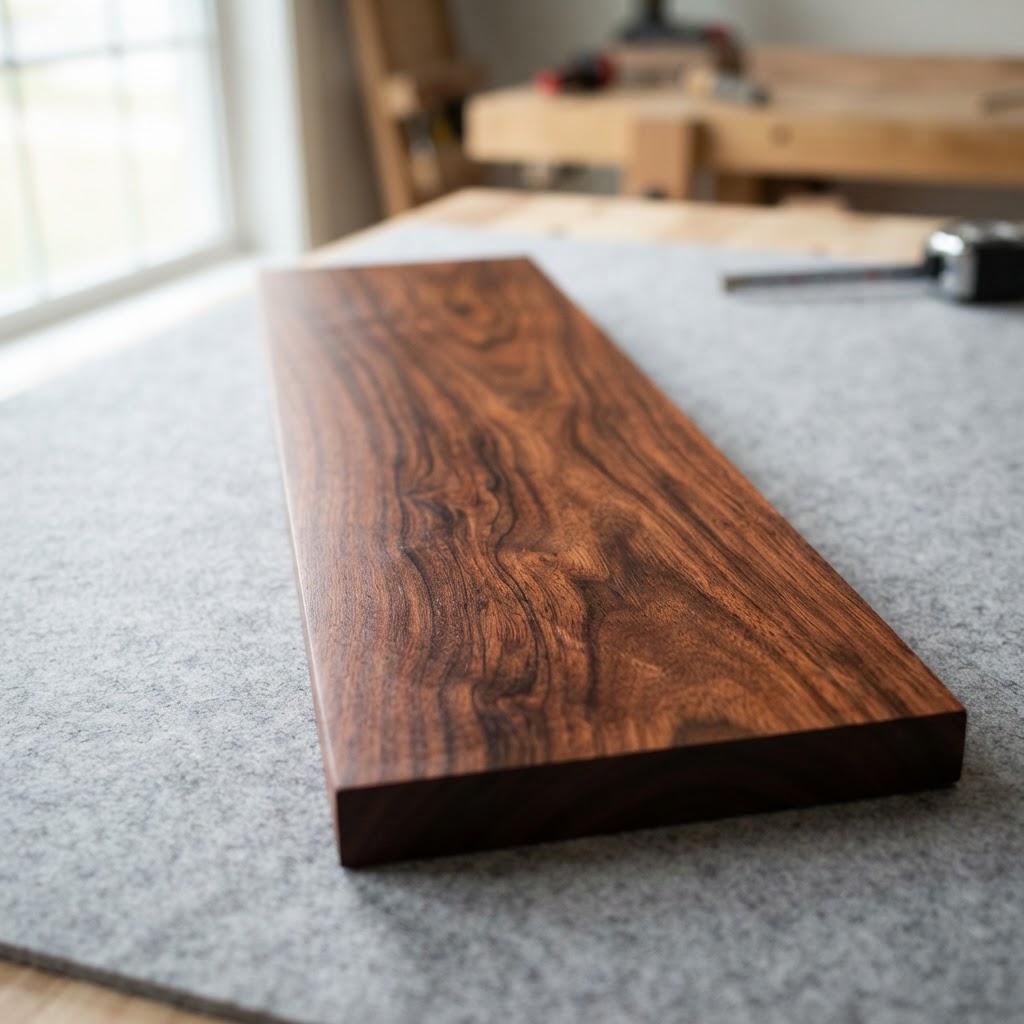 Curupay finished surface
