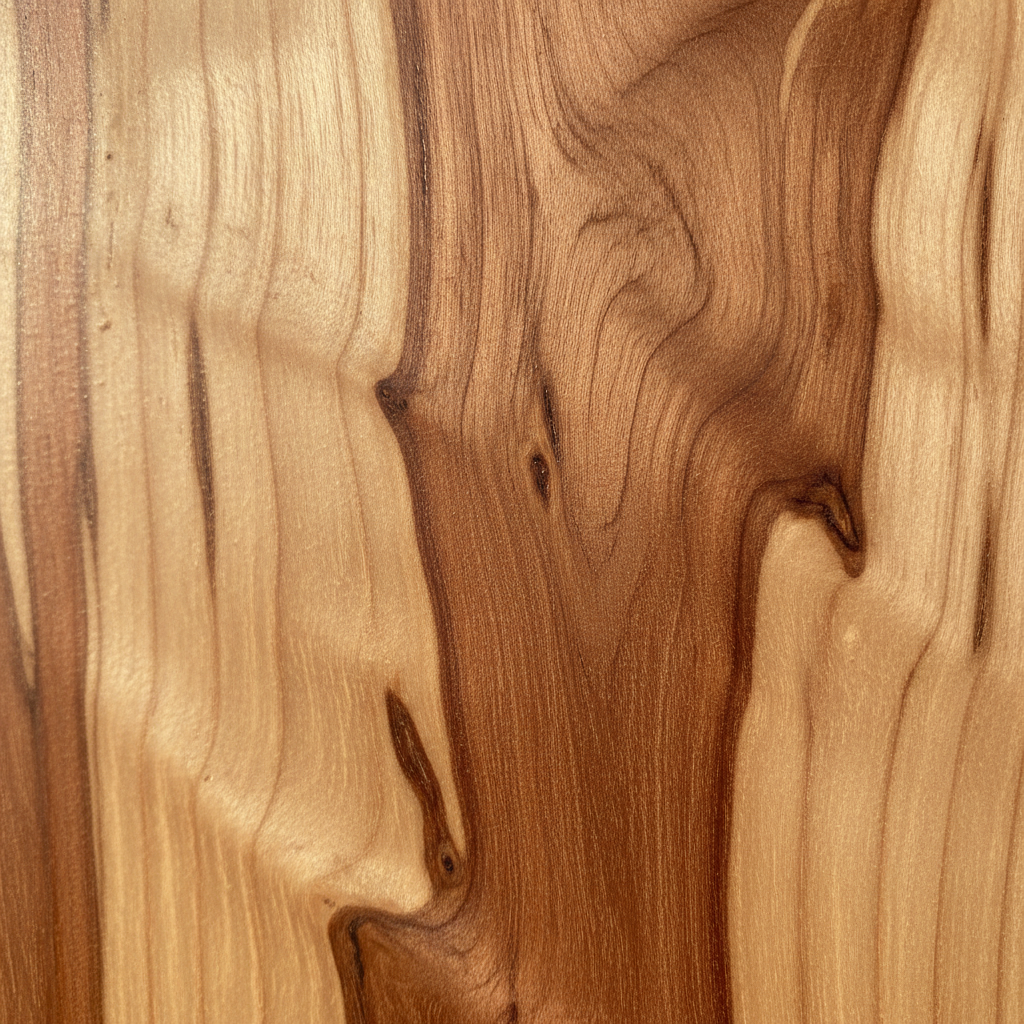 Hickory hardwood lumber